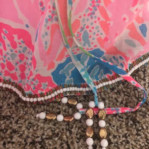 EUC Lilly Pulitzer Delisa Dress in Lets Cha Cha - Picture 4 of 4